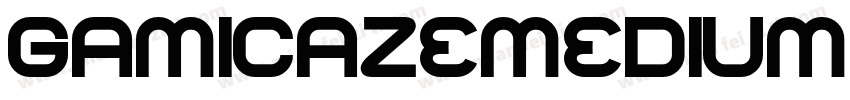 GamicazeMedium Normal字体转换